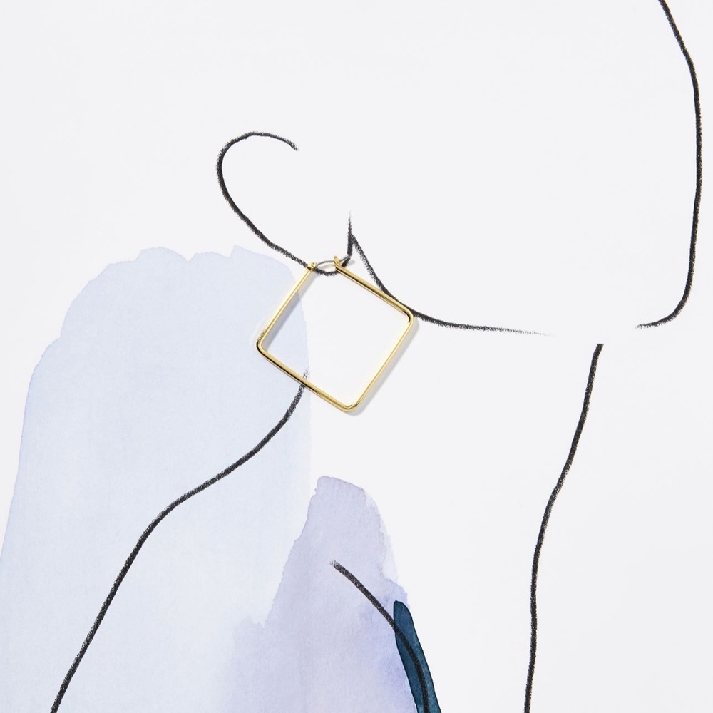 Anthro Uncommon Jame’s Girl Boss Earrings - Picture 3 of 5